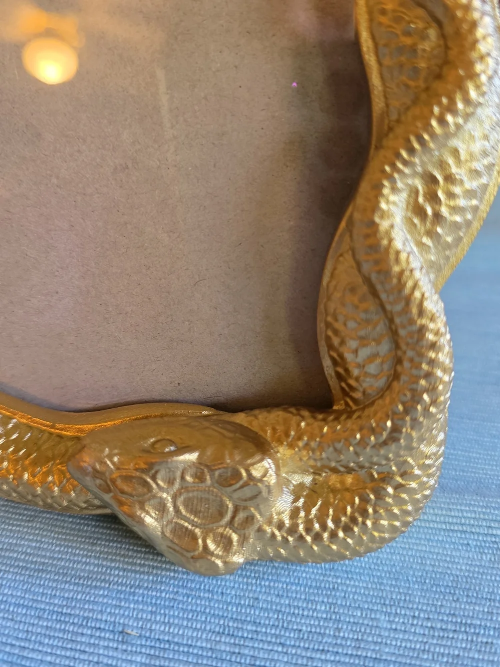 Max Studio Home GOLD SNAKE Frame 5x7 Photo